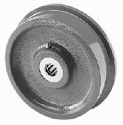 floanged track wheel