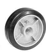 mold on rubber wheel